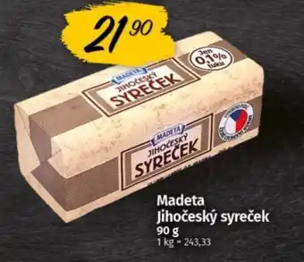 COOP TIP Madeta Jihočeský syreček nabídka