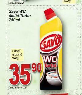Lidl Savo wc čistič nabídka
