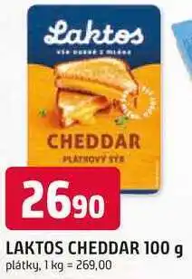 Trefa LAKTOS CHEDDAR 100 g plátky nabídka
