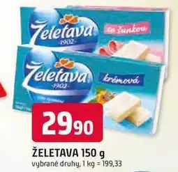 Trefa ŽELETAVA 150 g vybrané druhy nabídka