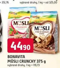 Trefa BONAVITA MÜSLI CRUNCHY nabídka
