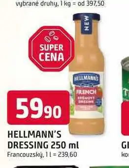 Trefa HELLMANN'S FRENCH DRESSING nabídka