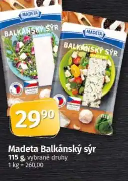 COOP TIP Madeta Balkánský sýr nabídka