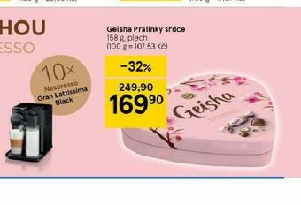 Tesco Geisha pralinky srdce nabídka