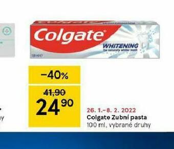 Tesco Colgate zubní pasta nabídka