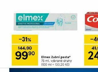 Tesco Elmex zubní pasta nabídka