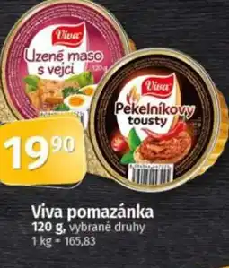 COOP TIP Viva pomazánka nabídka