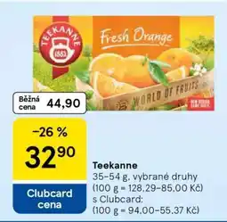 Tesco Teekanne Fresh Orange nabídka