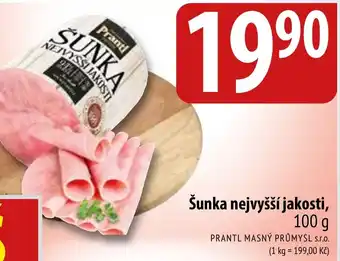 Bala Šunka nejvyšší jakosti nabídka