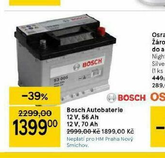 Tesco Autobaterie bosch 70 ah nabídka
