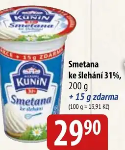 Bala Smetana ke šlehání 31% nabídka