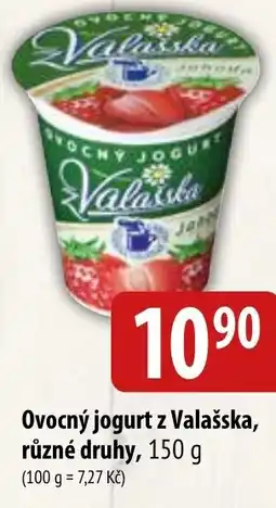 Bala Ovocný jogurt z Valašska nabídka