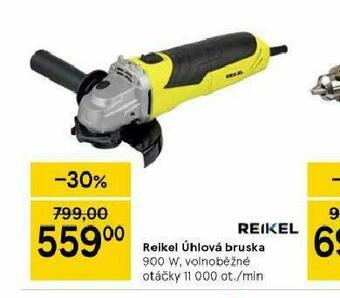 Tesco Reikel úhlová bruska nabídka