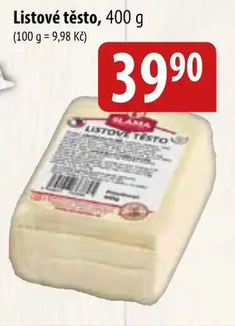 Bala Listové těsto nabídka
