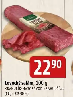 Bala Lovecký salám nabídka