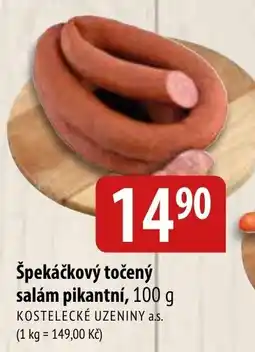 Bala Špekáčkový točený salám pikantní nabídka