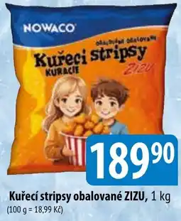 Bala Nowaco Kuřecí stripsy obalované zizu nabídka
