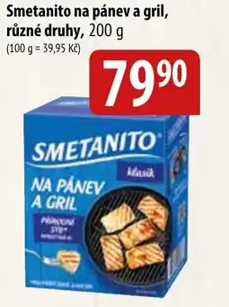 Bala Smetanito na pánev a gril nabídka