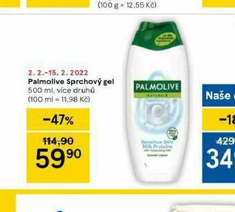 Tesco Palmolive sprchový gel nabídka
