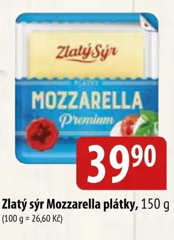 Bala Zlatý sýr Mozzarella plátky nabídka
