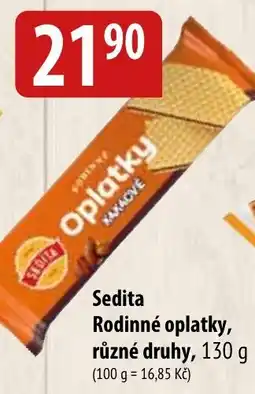 Bala Sedita Rodinné oplatky nabídka