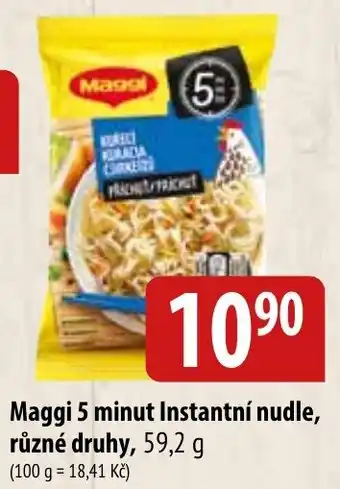 Bala Maggi 5 minut Instantní nudle nabídka