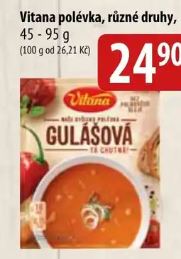 Bala Vitana polévka nabídka