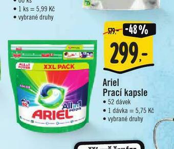 Jip Ariel prací kapsle nabídka