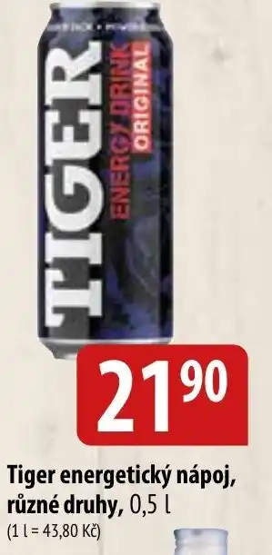 Bala Tiger energetický nápoj nabídka