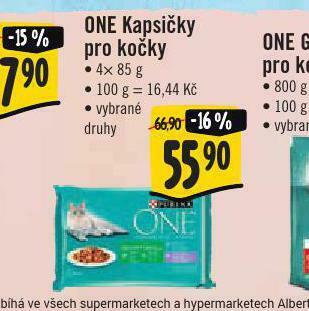 Jip Purina one kapsičky pro kočky nabídka