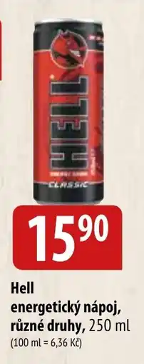 Bala Hell energetický nápoj nabídka