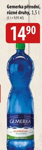 Bala Gemerka přírodní nabídka