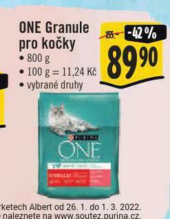 Jip Purina one granule pro kočky nabídka