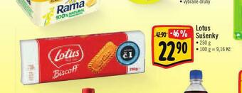 Albert Lotus sušenky nabídka