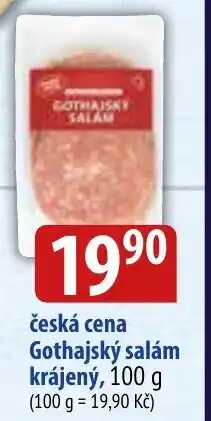 Bala Česká cena Gothajský salám krájený nabídka