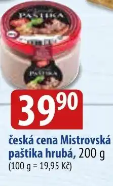 Bala Česká cena Mistrovská paštika hrubá nabídka