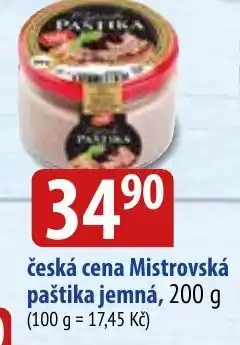 Bala Česká cena Mistrovská paštika jemná nabídka