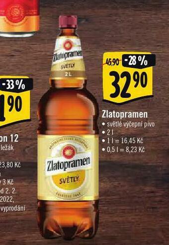 Albert Pivo zlatopramen nabídka