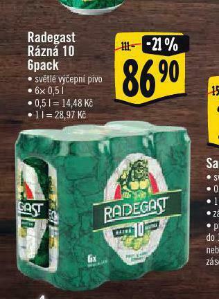 Albert Pivo radegast nabídka