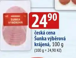 Bala Česká cena Šunka výběrová krájená nabídka