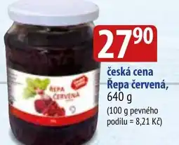 Bala Česká cena Řepa červená nabídka