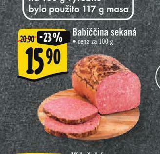 Albert Babiččina sekaná nabídka