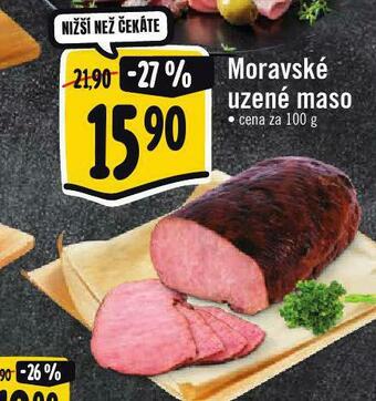 Albert Moravské uzené maso nabídka