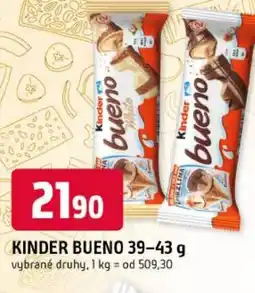 Trefa Kinder bueno nabídka