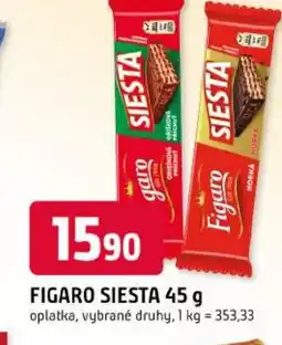 Trefa Figaro siesta nabídka
