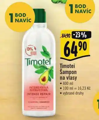 Albert Timotei šampon na vlasy nabídka