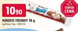 Trefa Kinder tronky tyčinka nabídka