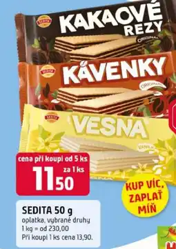 Trefa Sedita oplatka nabídka