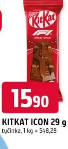 Trefa Kitkat icon tyčinka nabídka