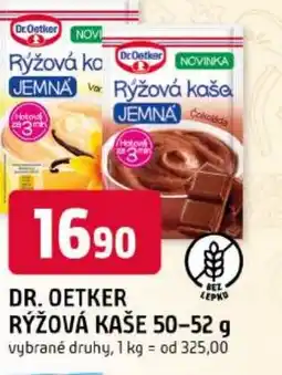 Trefa Dr. Oetker Rýžová kaše nabídka